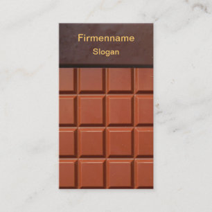 Chocolate - business card