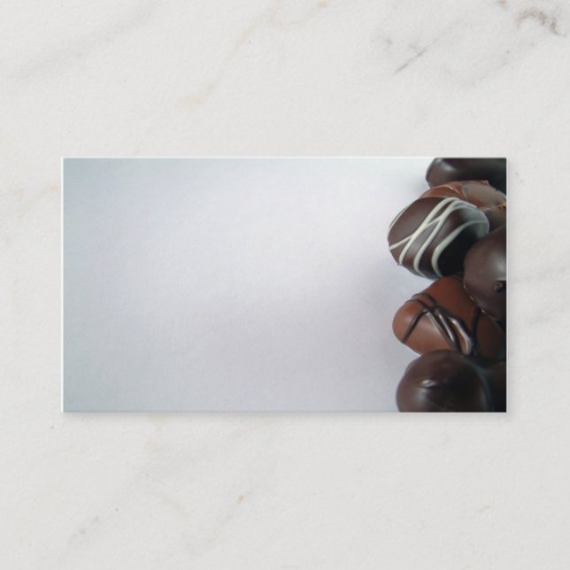 Chocolate Business card (Front)