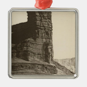 Chocolate Butte, Paria Creek, Arizona Metal Tree Decoration