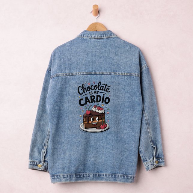 Chocolate cake: a dose of happiness for the c denim jacket (Hangar)