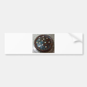 Chocolate cake bumper sticker