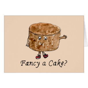 Chocolate Cake Cartoon fancy a cake quote