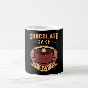 Chocolate Cake Day Candy Sweet Cocoa Gift Idea Coffee Mug