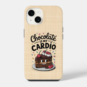 Chocolate cake festival iPhone 14 case