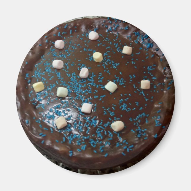 Chocolate cake magnet (Front)