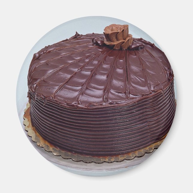 Chocolate cake magnet (Front)