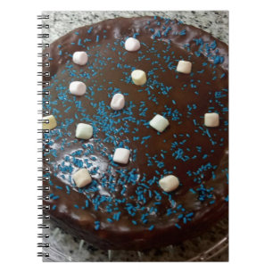 Chocolate cake notebook