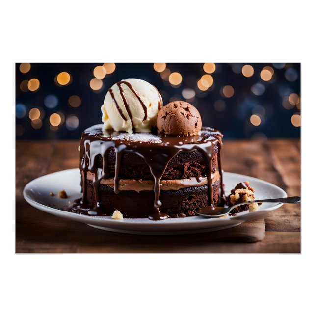 Chocolate Cake Poster (Front)