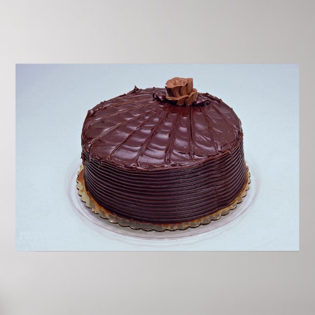 Chocolate cake poster (Front)