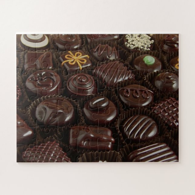 Chocolate Candies Photo Puzzle (Horizontal)