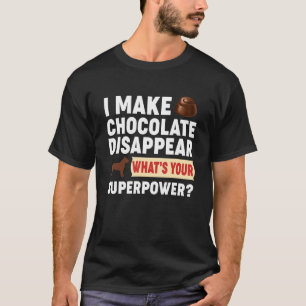 Chocolate Candy Bar Baker Junk Food Diet Cook Lad T-Shirt