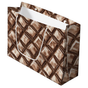 Chocolate Candy Bar Birthday Large Gift Bag