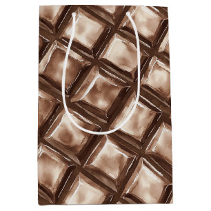 Chocolate Candy Bar Birthday Medium Gift Bag