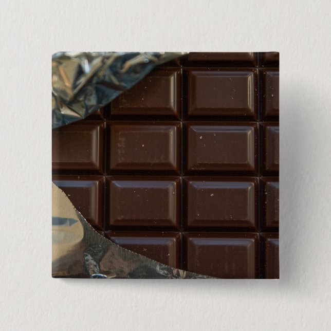 Chocolate  Candy Bar Button (Front)