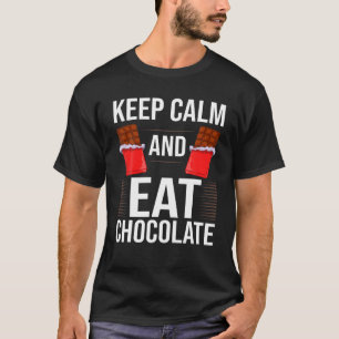 Chocolate Candy Bar Choco Dark Keto T-Shirt