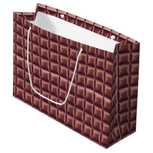 Chocolate Candy Bar Large Gift Bag