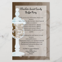 Chocolate Candy Buffet Bar, Urn of Sweets