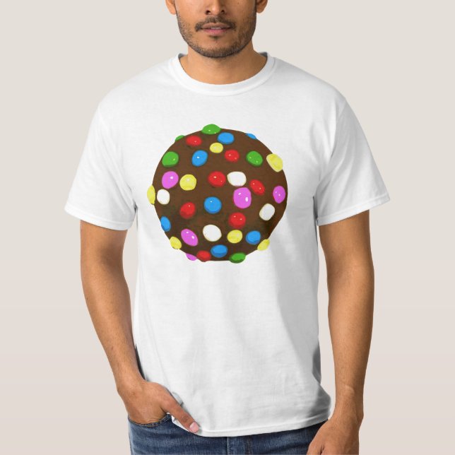Chocolate Candy Colour Ball T-Shirt (Front)