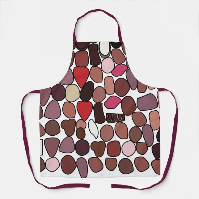 Chocolate Candy Confectionery Chocolatier Apron (Front)