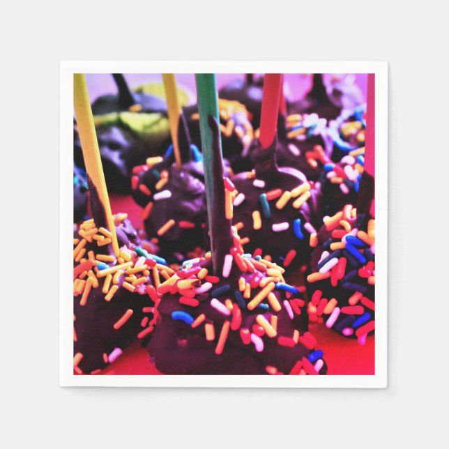 Chocolate Candy Napkin (Front)