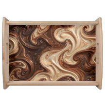 Chocolate Cappuccino Swirl Rich Textural