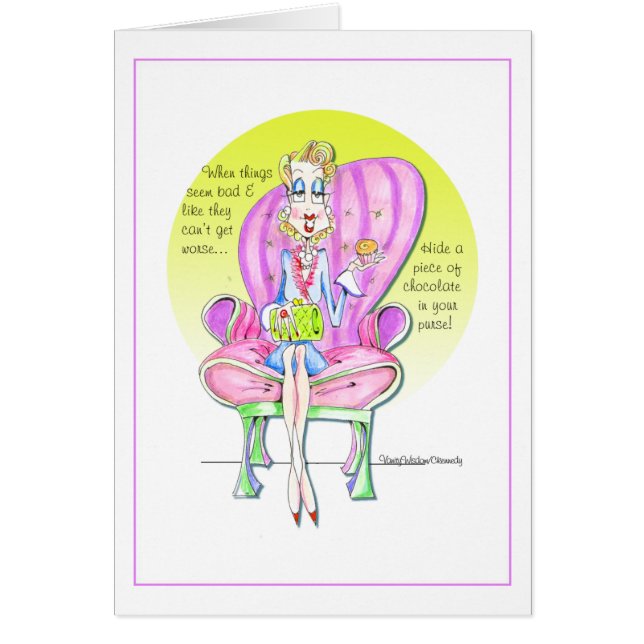 Chocolate Card (Front)