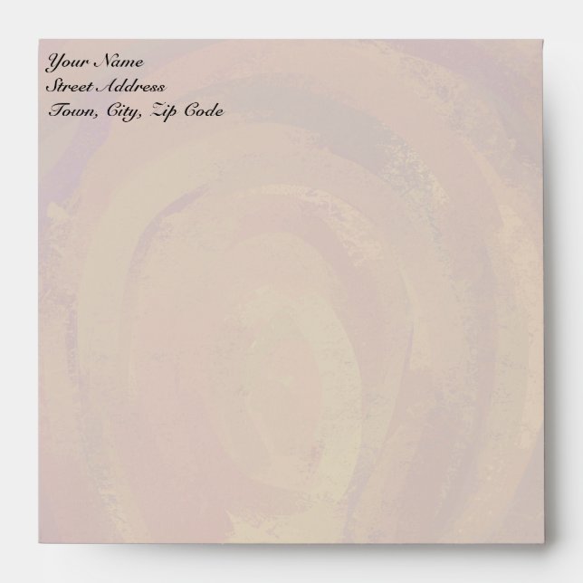 Chocolate Carmel Swirl Envelopes (Front)