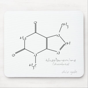 Chocolate chemistry mouse mat