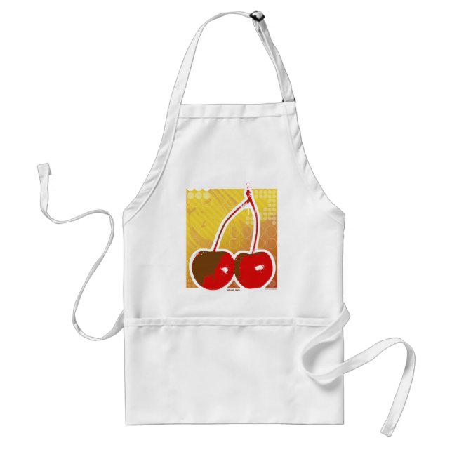 CHOCOLATE CHERRIES STANDARD APRON (Front)