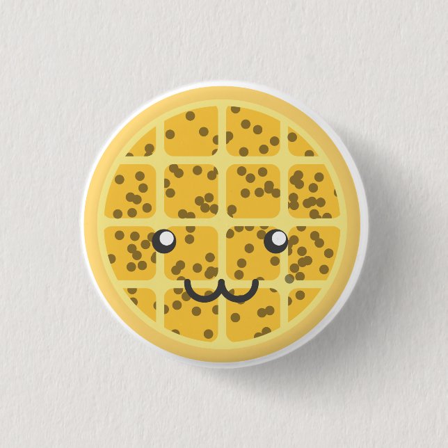 Chocolate Chip 3 Cm Round Badge (Front)