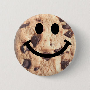 Chocolate Chip Cookie 6 Cm Round Badge