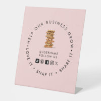 Chocolate Chip Cookie Bakery Social media follow  