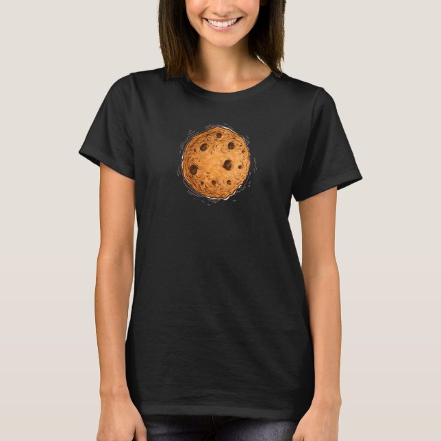 Chocolate Chip Cookie Couples Group Party Hallowee T-Shirt (Front)