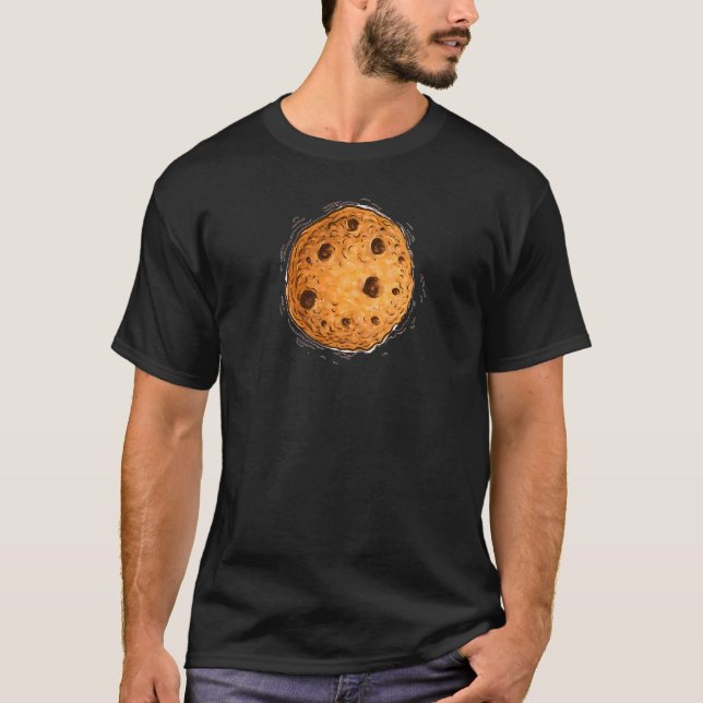 Chocolate Chip Cookie Couples Group Party Hallowee T-Shirt (Front)