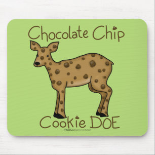 Chocolate Chip Cookie Doe Mouse Mat