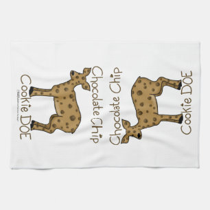 Chocolate Chip Cookie Doe Tea Towel