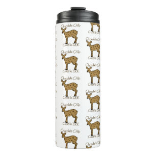 Chocolate Chip Cookie Doe Thermal Tumbler