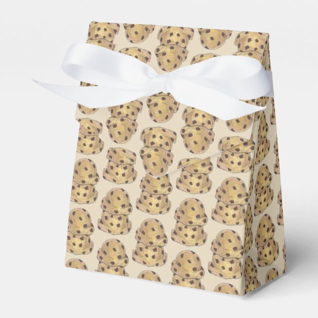Chocolate Chip Cookie Dough Bakery Grand Opening Favour Box (Front Side)