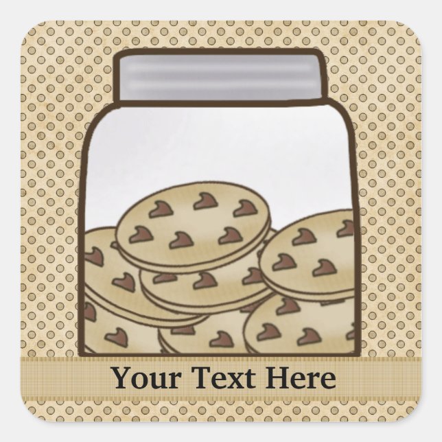 Chocolate Chip Cookie Food sticker (Front)