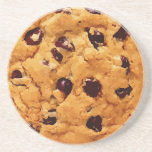 Chocolate Chip Cookie Funny  Coaster