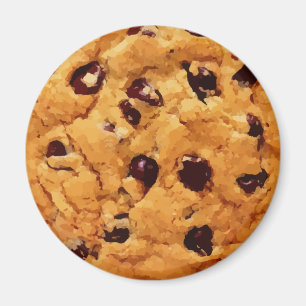 Chocolate Chip Cookie Image Magnet