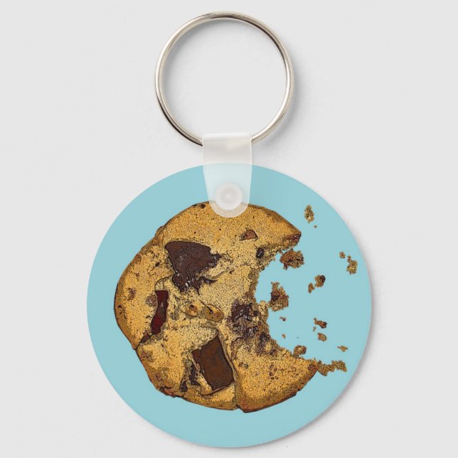 Chocolate Chip Cookie Key Ring (Front)