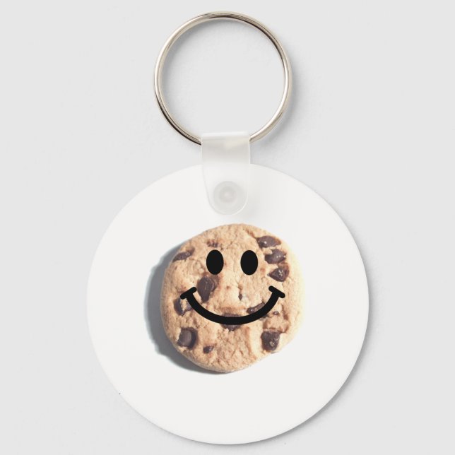 Chocolate Chip Cookie Key Ring (Front)