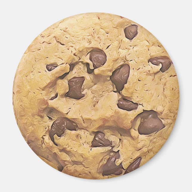Chocolate Chip Cookie Magnet (Front)