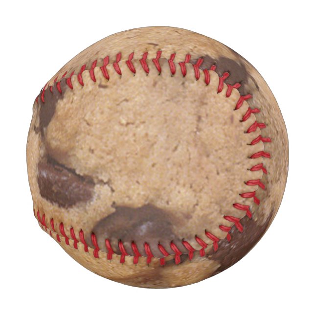 Chocolate Chip Cookie Novelty Baseball (Front Right)