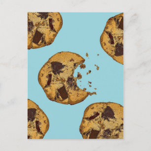 Chocolate Chip Cookie Postcard