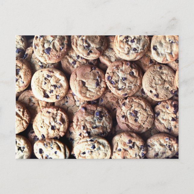 Chocolate Chip Cookie Postcard (Front)