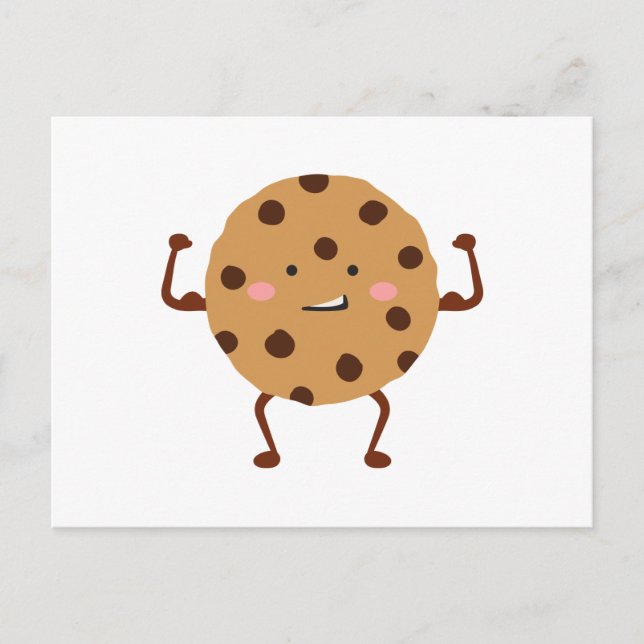 Chocolate Chip Cookie Postcard (Front)