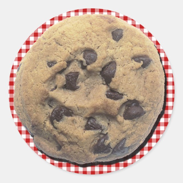 Chocolate Chip Cookie Sticker (Front)