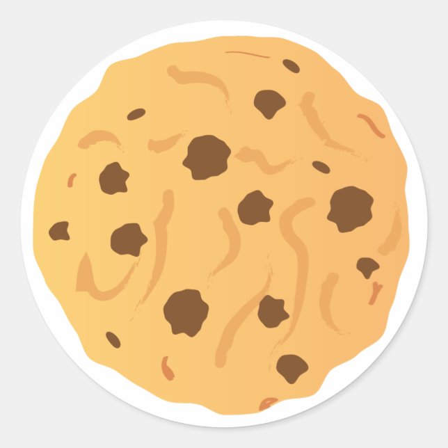 Chocolate Chip Cookie Stickers (Front)